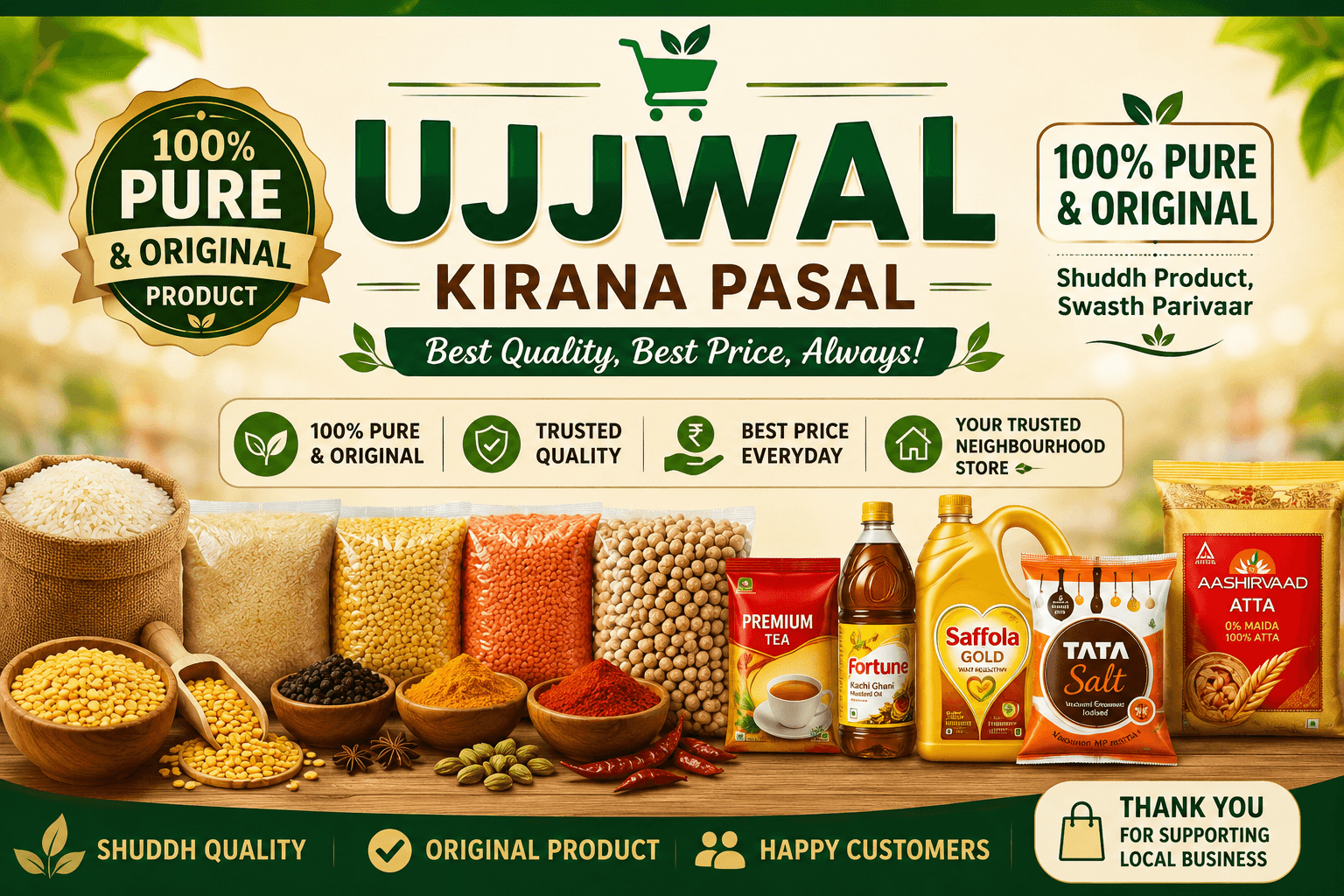 Ujjwal Kirana Pasal Best quality, best price, always