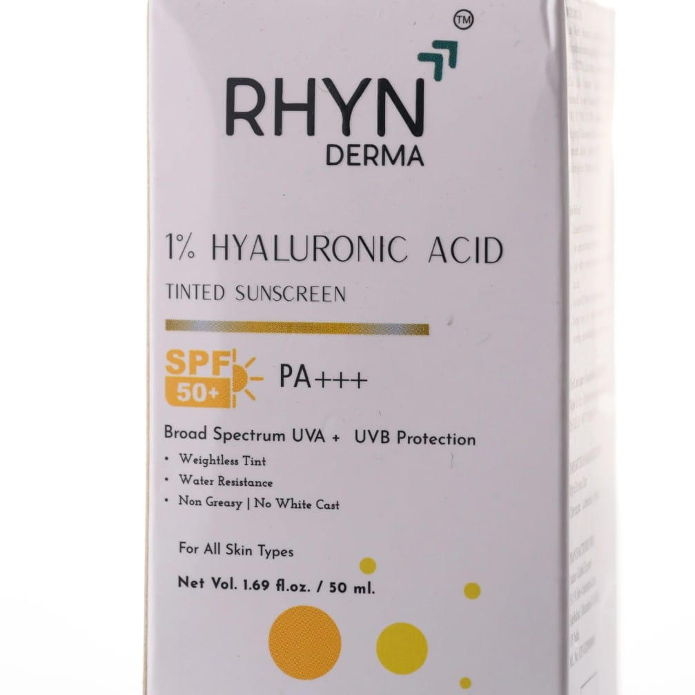 Hyaluronic Acid Sunscreen SPF 50+ | Hydrating Tinted Sunscreen Nepal 50ml - image 3