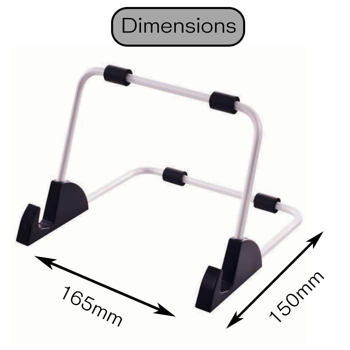 Universal Stand Holder Compatible For 7" To 12" IPad , Tabs , E- Books , Tablets And Phablets (Non - Adjustable) - image 2