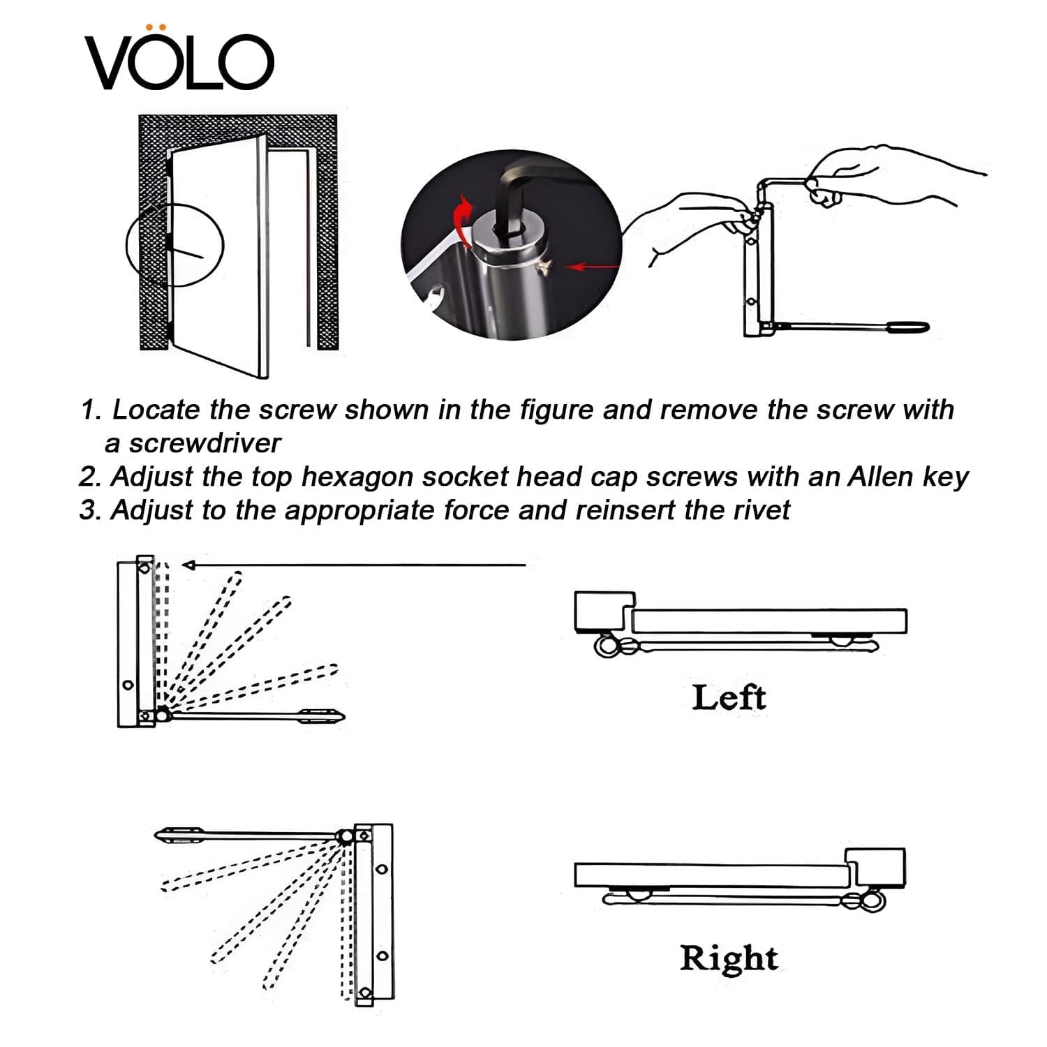 Automatic Door Closing For Wooden, Residential & Commercial Doors | Durable Fitting Set Included | Pack Of 1 - image 5