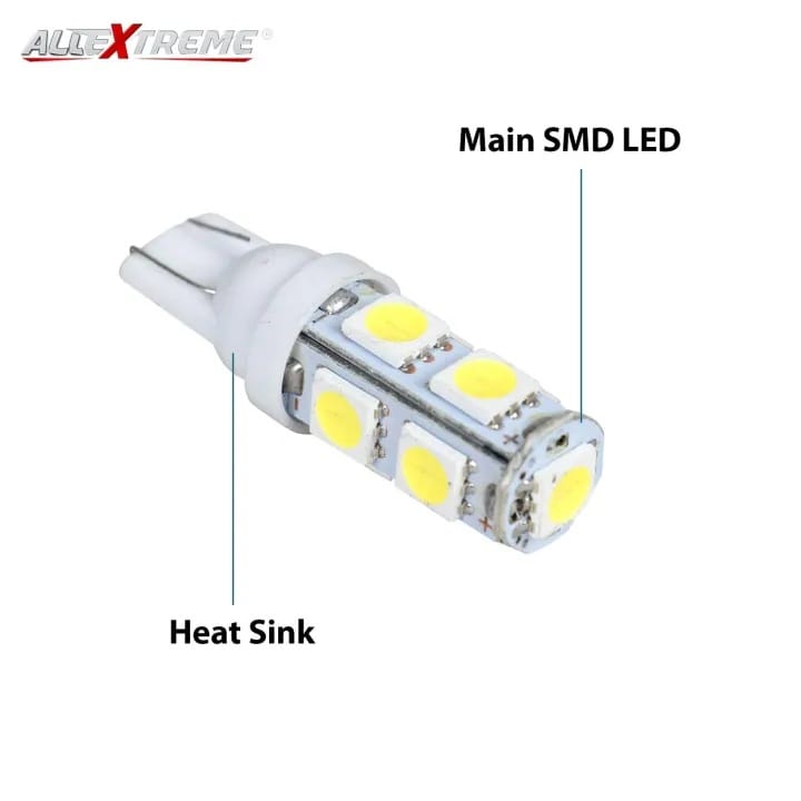 Parking Light & Eye Light For All Bikes, Scooter And Car 2 Pc White - image 1