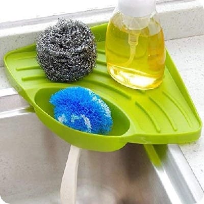 Corner Kitchen Sink Organizer Wash Basin Storage Organiser - image 1