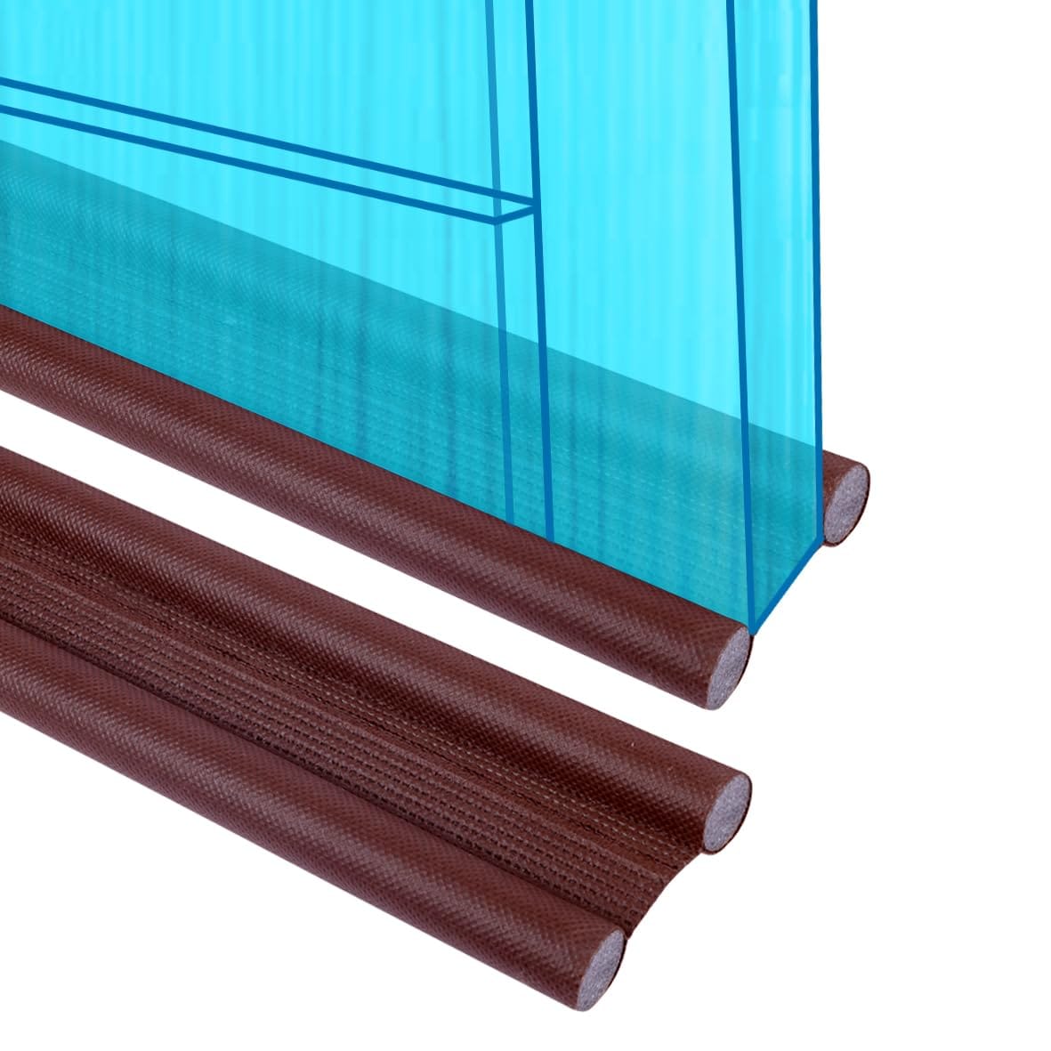 5 Pc Door Bottom Sealing Strip Guard For Home And Office - image 2