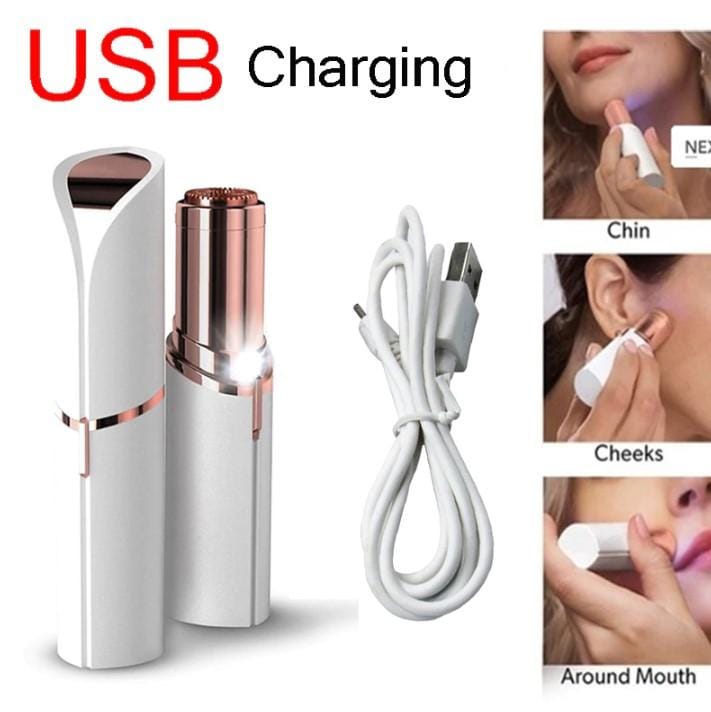 Flawless USB Chargeable Portable Hair Remover Electric Trimmer - image 2