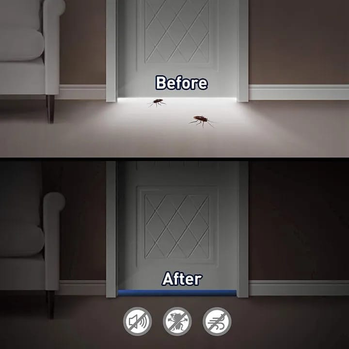 Door Bottom Sealing Strip Guard For Home And Office - image 2
