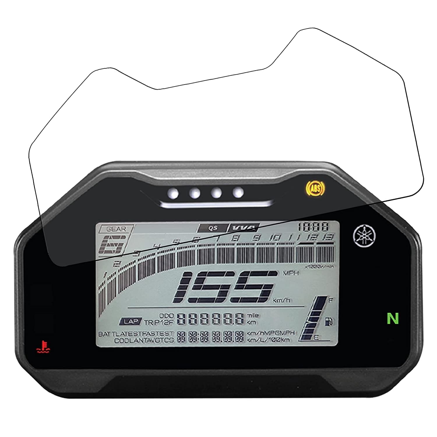 Bike Speedometer Screen Protector Scratch Guard Compatible For Yamaha R15 V4 M - image 1