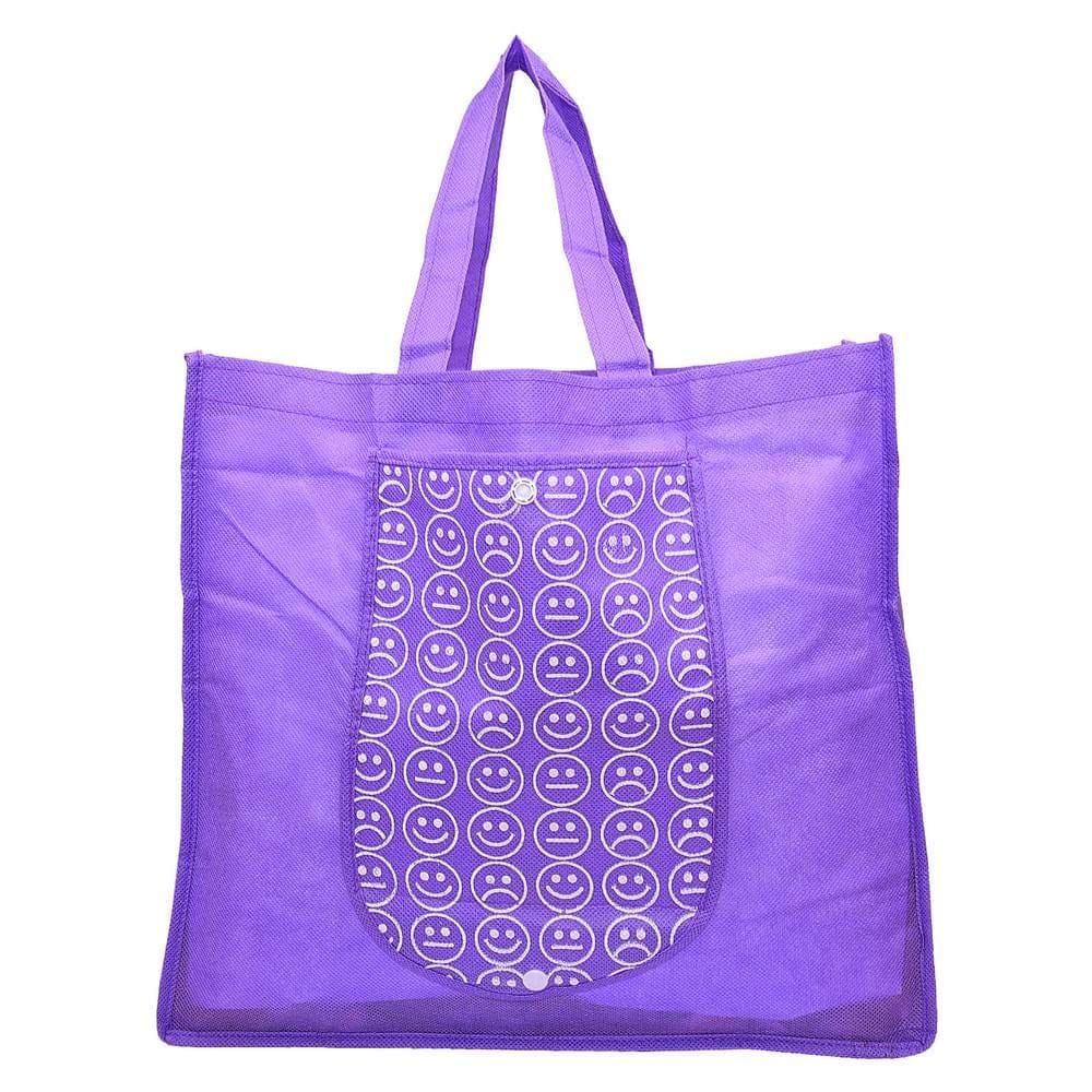 1 Piece Non Woven Fabric Reusable Foldable Shopping Bags Eco Friendly - Bags | Shopping Bags | Multicolor - image 5