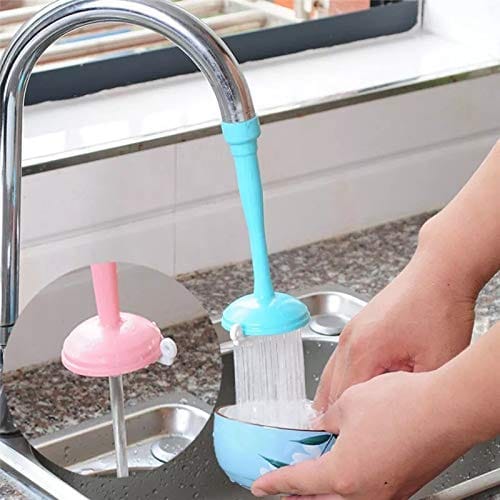 Adjustable Kitchen Splash Shower Faucet Regulator Sprinkler Head Nozzle Bathroom Tap Water Saving Device (Standard) - image 2