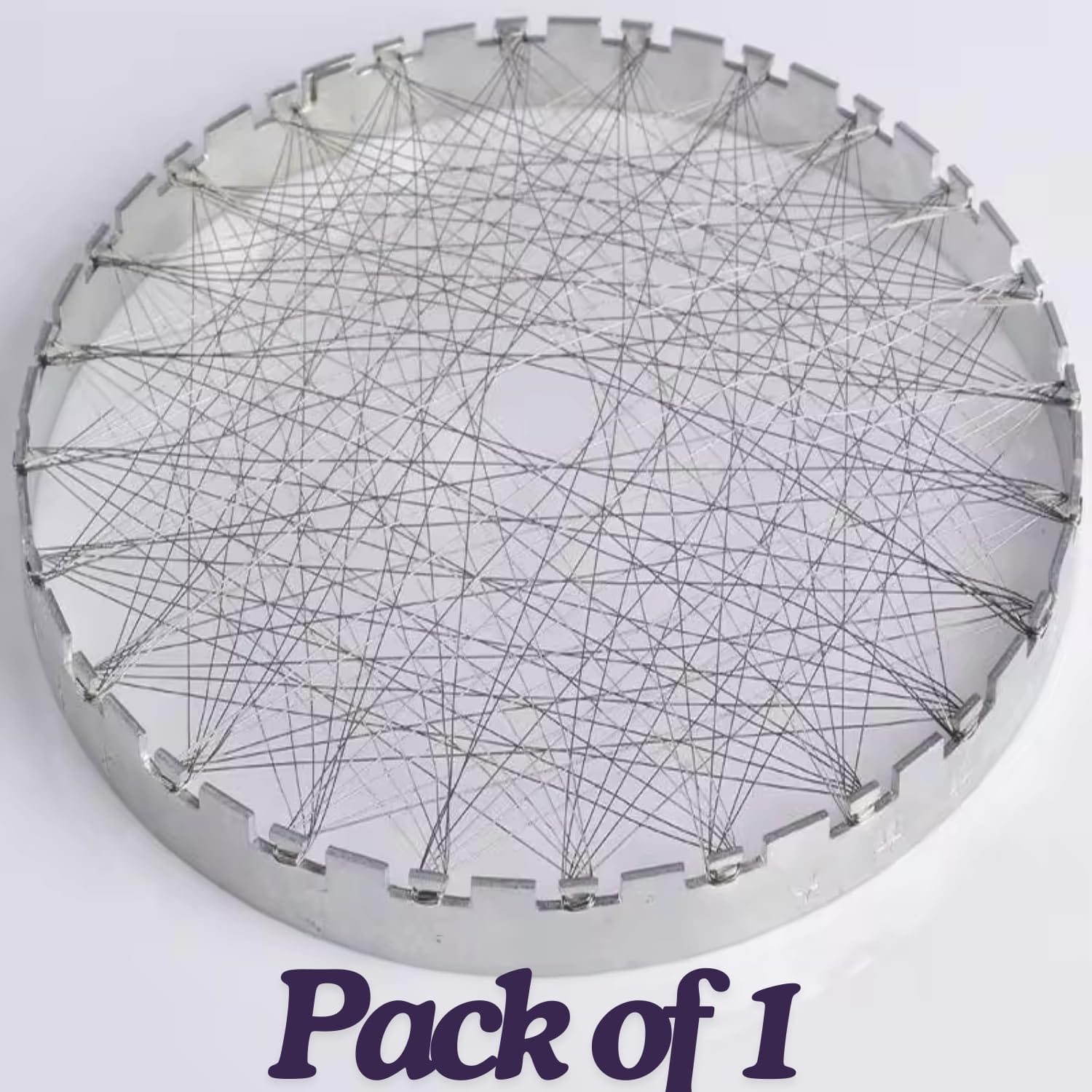 Lpg Gas Saver Jali, Chota Gas Tandoor For Home Kitchen, Mini Tandoor Channi Jalli Barbeque Net Gas Tandur Grill For Home Rasoi, Round Mesh For Stove, Pack Of 1, Stainless Steel - image 2