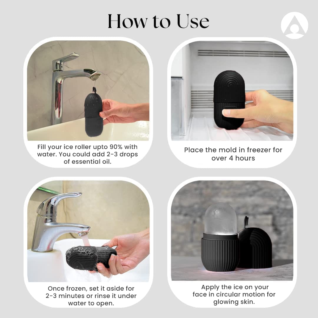 Ice Roller For Face And Neck | Acne Puffiness Relief Ice Roller - image 2
