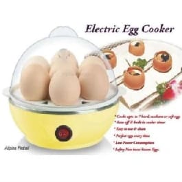 Electric 7-Egg Boiler And Steamer Cooker For Kitchen Use - Multicolor - image 2