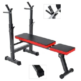 Foldable Multifunctional Adjustable Bench Press - Multicolor - image 3