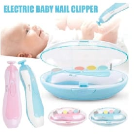 Electric Nail Trimmer Set For Babies - Multicolor - image 3