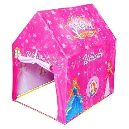 BabyGo Princess Playhouse Tent With LED Light - (Pink) - image 1