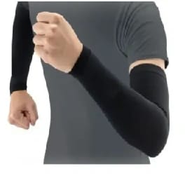 Pair Of Anti Uv Arm Ice Sleeves - Black-Free Size - image 2