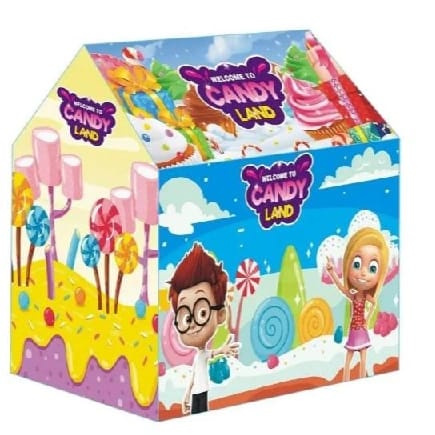 BabyGo Candy Land Indoor And Outdoor Tent House With LED Light - Multicolor - image 1