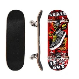 Portable Big Size Skateboard 31 Inches (For All Age Group) Print Will Be Different - Multicolor - image 2