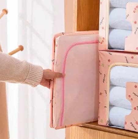 68L Multi-Design Cloth Storage Box - (Multicolor) - image 4