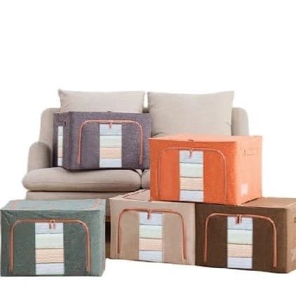 68L Multi-Design Cloth Storage Box - (Multicolor) - image 2