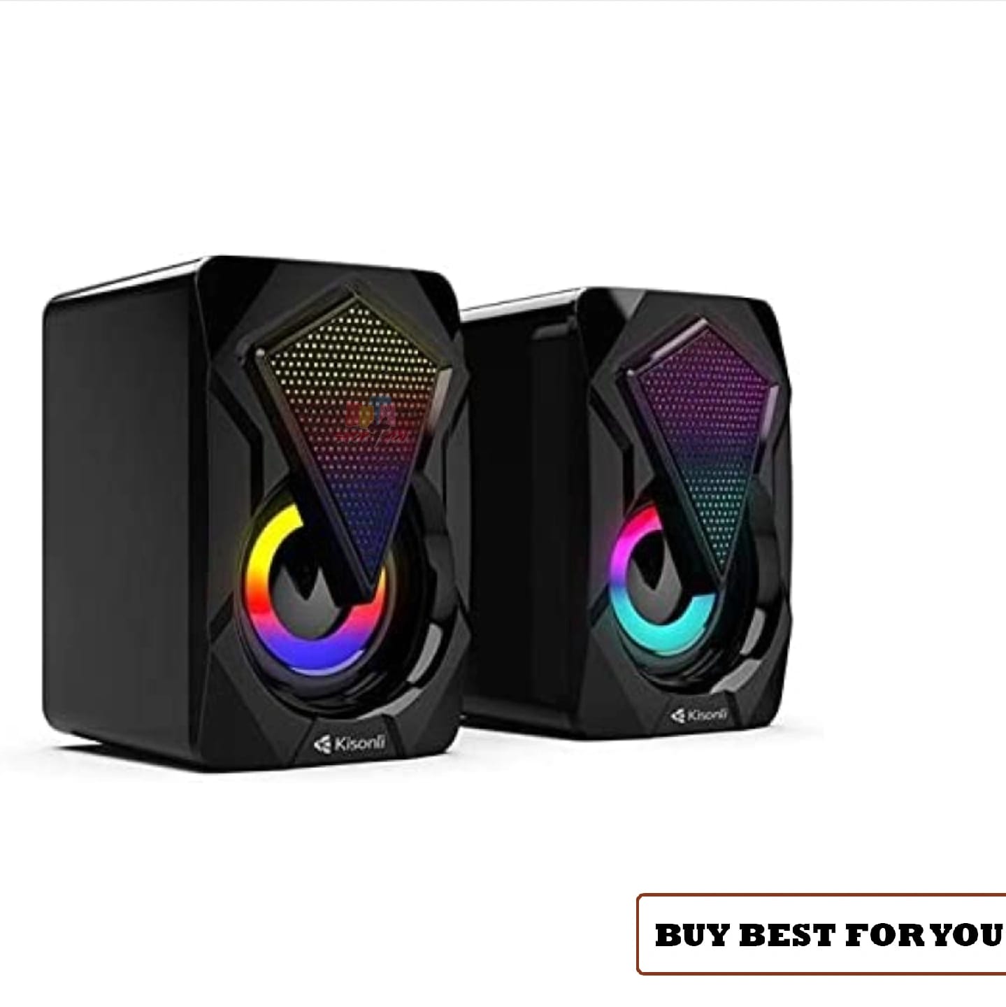 Kisonli L-9090 Multimedia Speaker For PC & Laptop - image 1