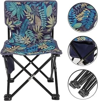 Portable Folding Outdoor Camping Chair, Heavy Duty Chair for Home, Travel, Camping, Fishing - image 2