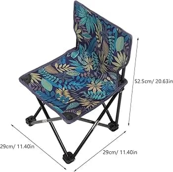 Portable Folding Outdoor Camping Chair, Heavy Duty Chair for Home, Travel, Camping, Fishing - image 3
