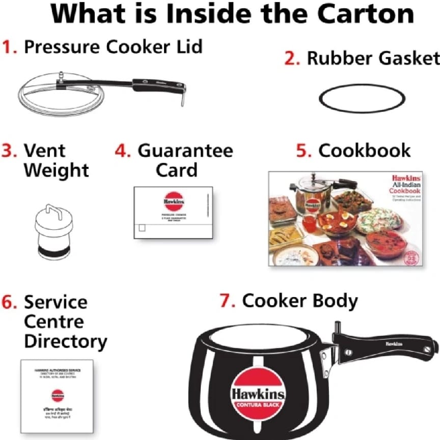 Hawkins Black Contura Cooker 3 Lits - image 2