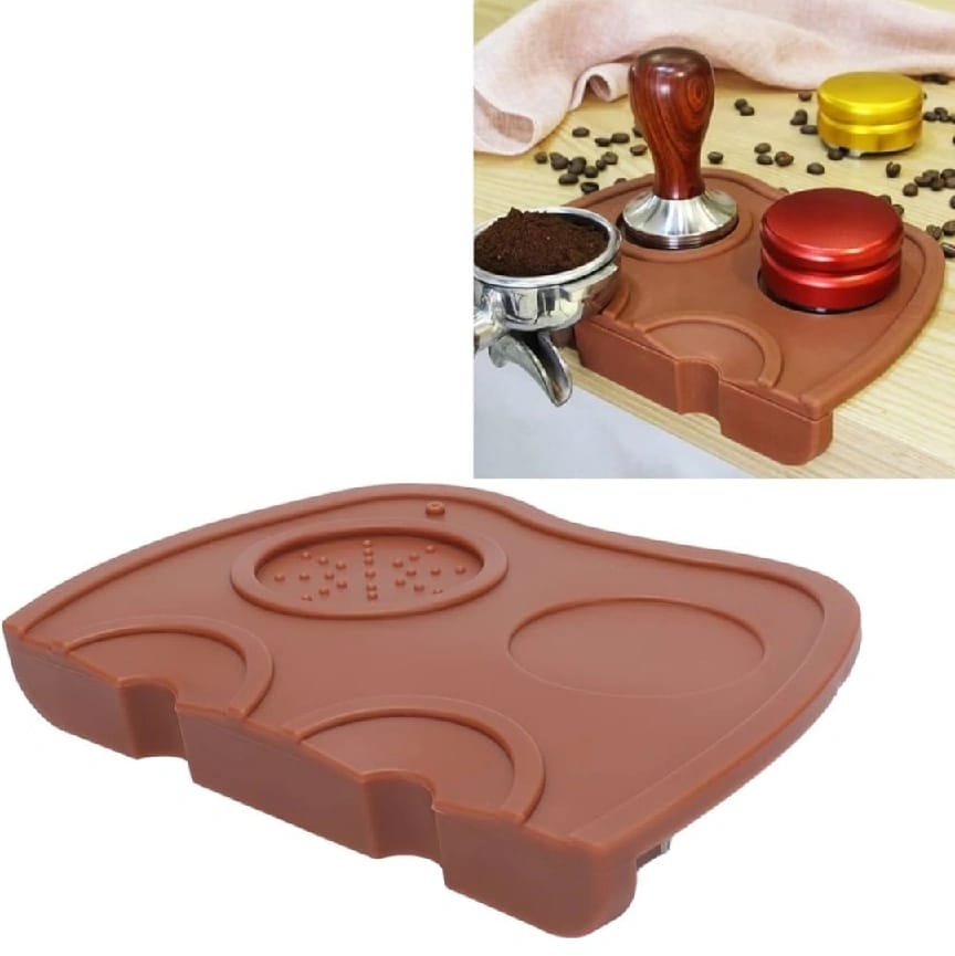 Silicone Coffee Tamper Pad Coffee Matt Espresso Matt - image 1