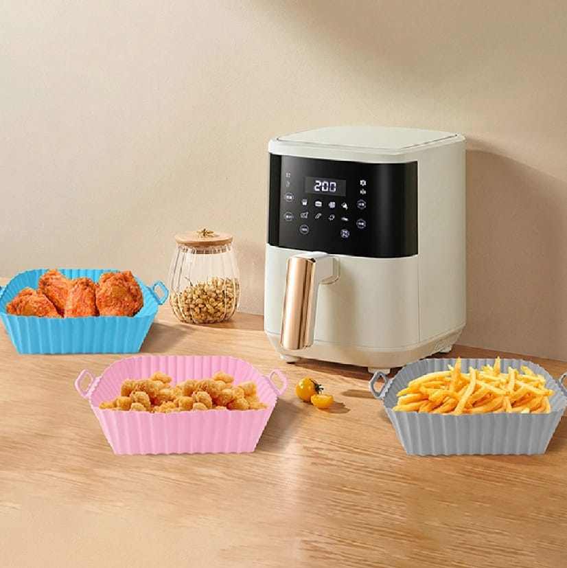 Silicone Air Fryer Liner Baking Tray For Air Fryer - image 3