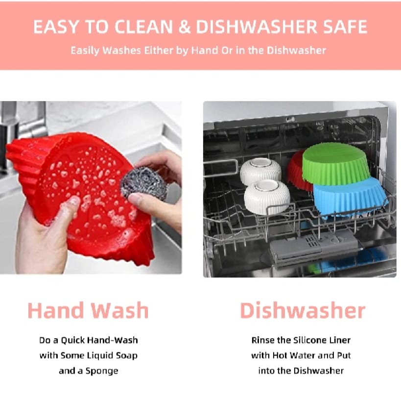 Silicone Air Fryer Liner Baking Tray For Air Fryer - image 2