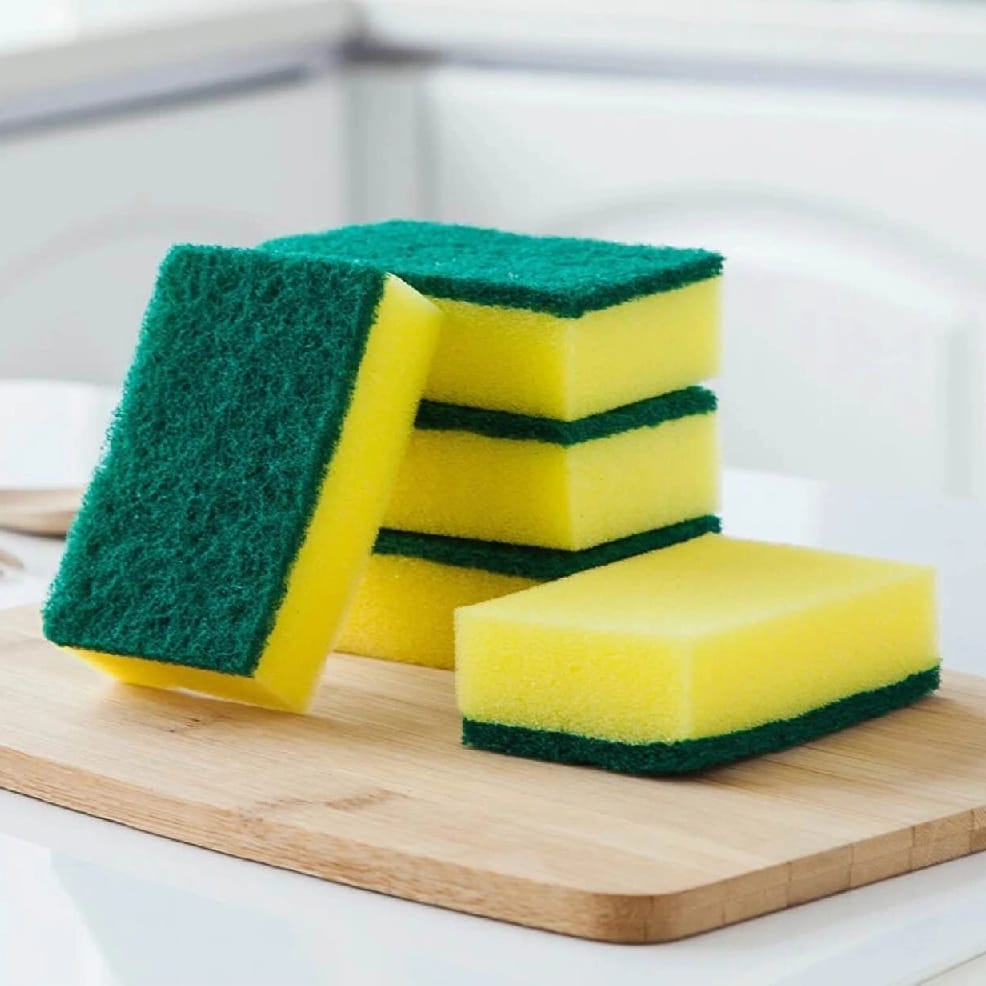 5 Pcs Dish Washing Sponge Cleaning Brush - image 1