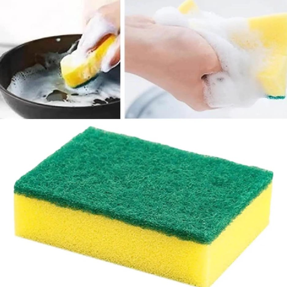 5 Pcs Dish Washing Sponge Cleaning Brush - image 3