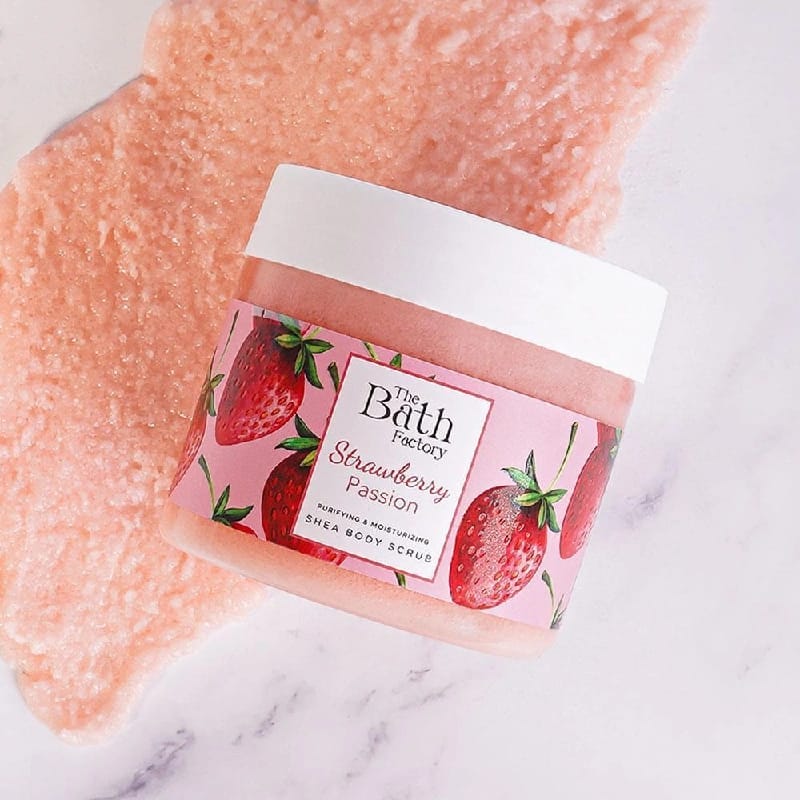 The Bath Factory Nourishing Purifying Moisturizing Strawberry Body Scrub 300 GR - image 2