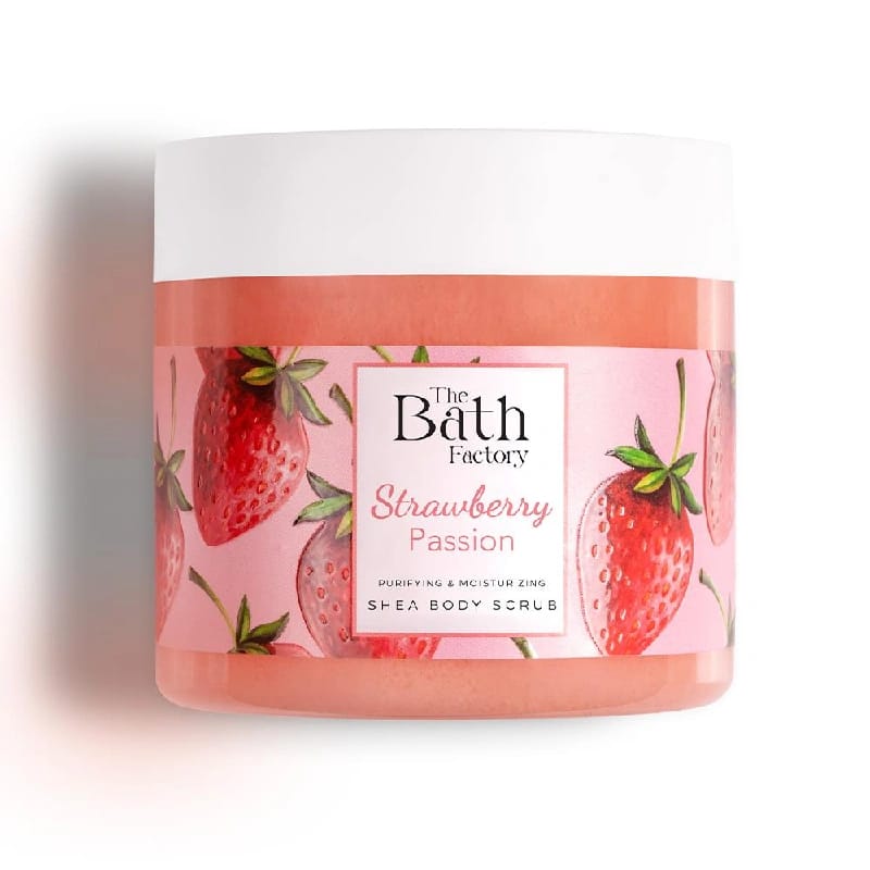 The Bath Factory Nourishing Purifying Moisturizing Strawberry Body Scrub 300 GR - image 1