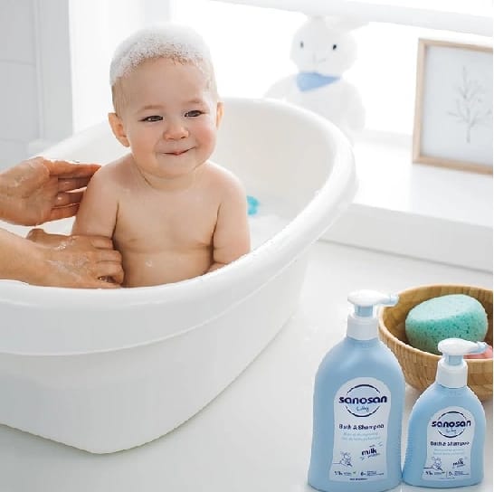 Sanosan Baby Bath & Shampoo 500ml - image 2