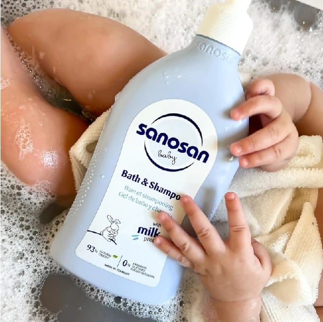 Sanosan Baby Bath & Shampoo 500ml - image 4