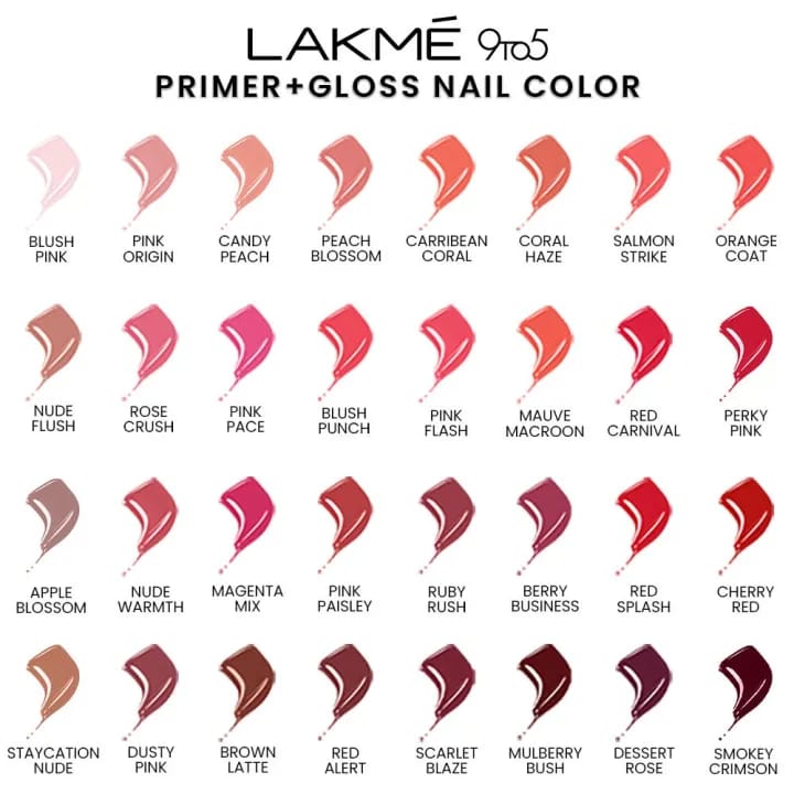 Lakme 9 To 5 Primer + Gloss Nail Color - image 5