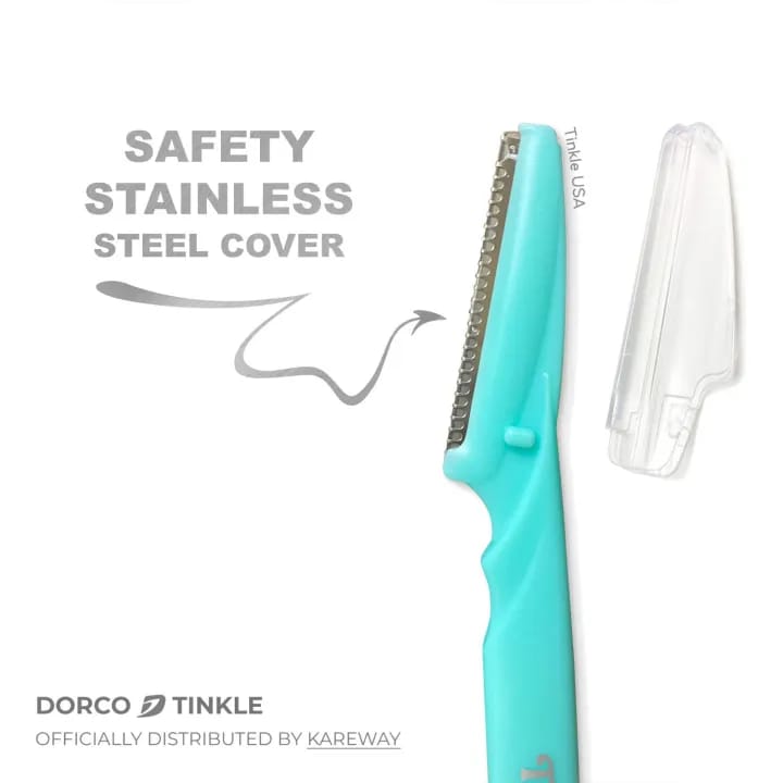 Tinkle Face & Eyebrow Stainless Razors (Pack of 3) X 2 - image 3