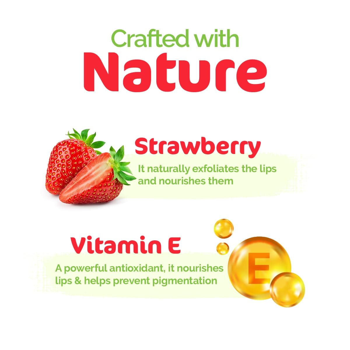 Mamaearth Nourishing Tinted 100% Natural Lip Balm With Vitamin E And Strawberry - 4 G - image 3