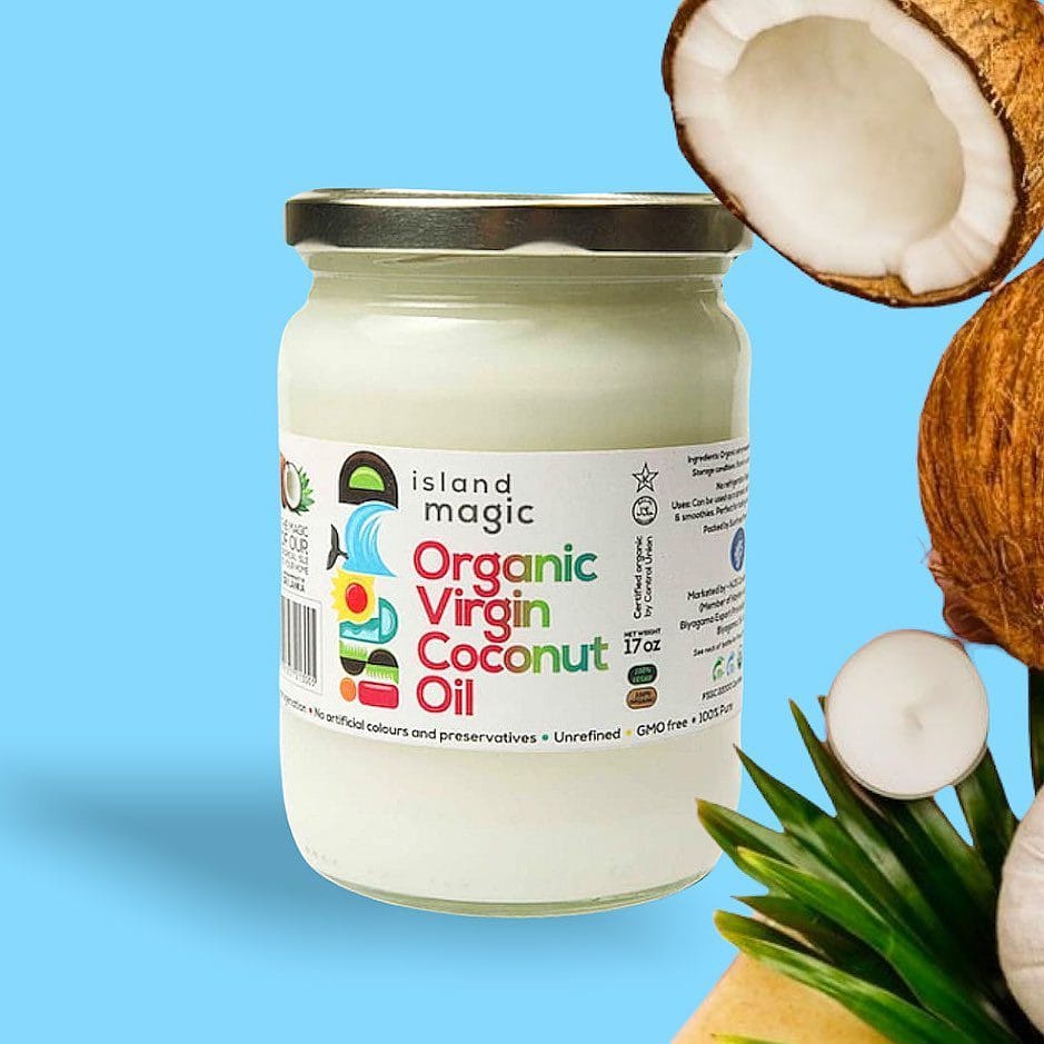 Island Magic Organic Extra Virgin Coconut Oil 200Ml by Genuine Collections - image 1