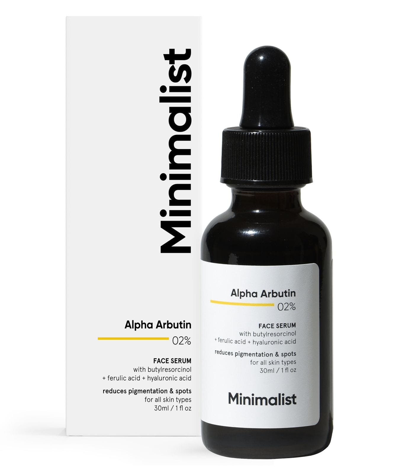 Minimalist Alpha Arbutin 2% Face Serum 30ml by Genuine Collection - image 1