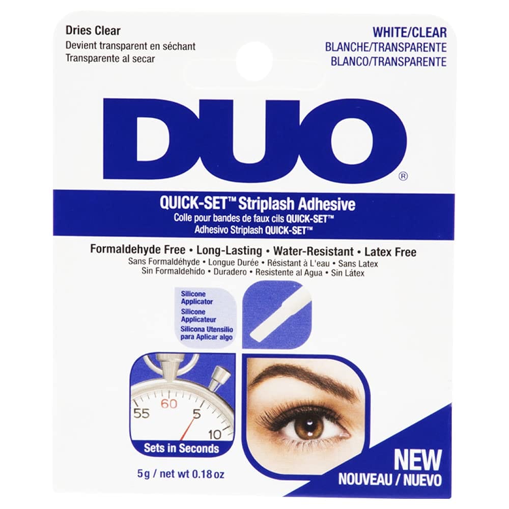 DUO Quick-Set Clear False Strip Lash Adhesive, Dries Invisible 0.18 oz x 1 Pack by Genuine Collection - image 1