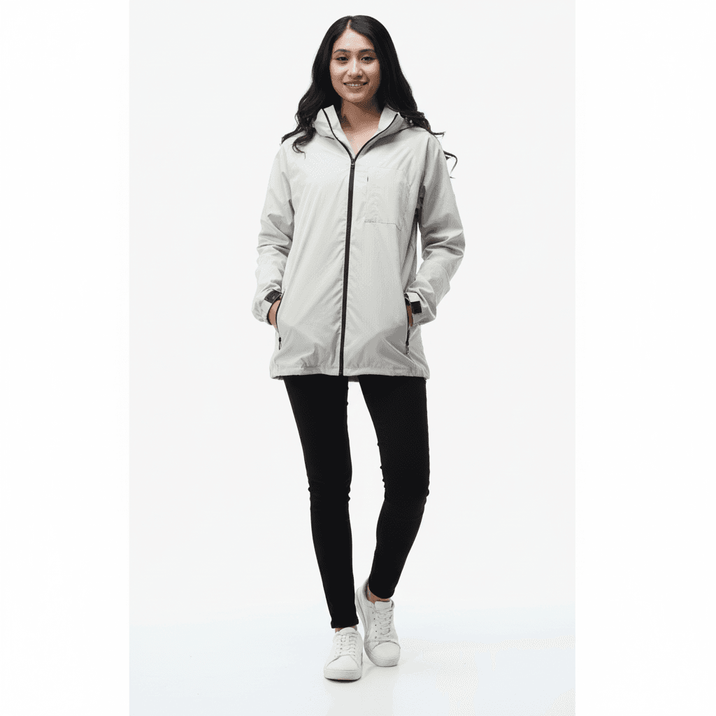 Summer Double Layered Windproof Jacket For Women. - Fashion | Jackets For Women | Women's Wear | Windproof Jackets | - image 1