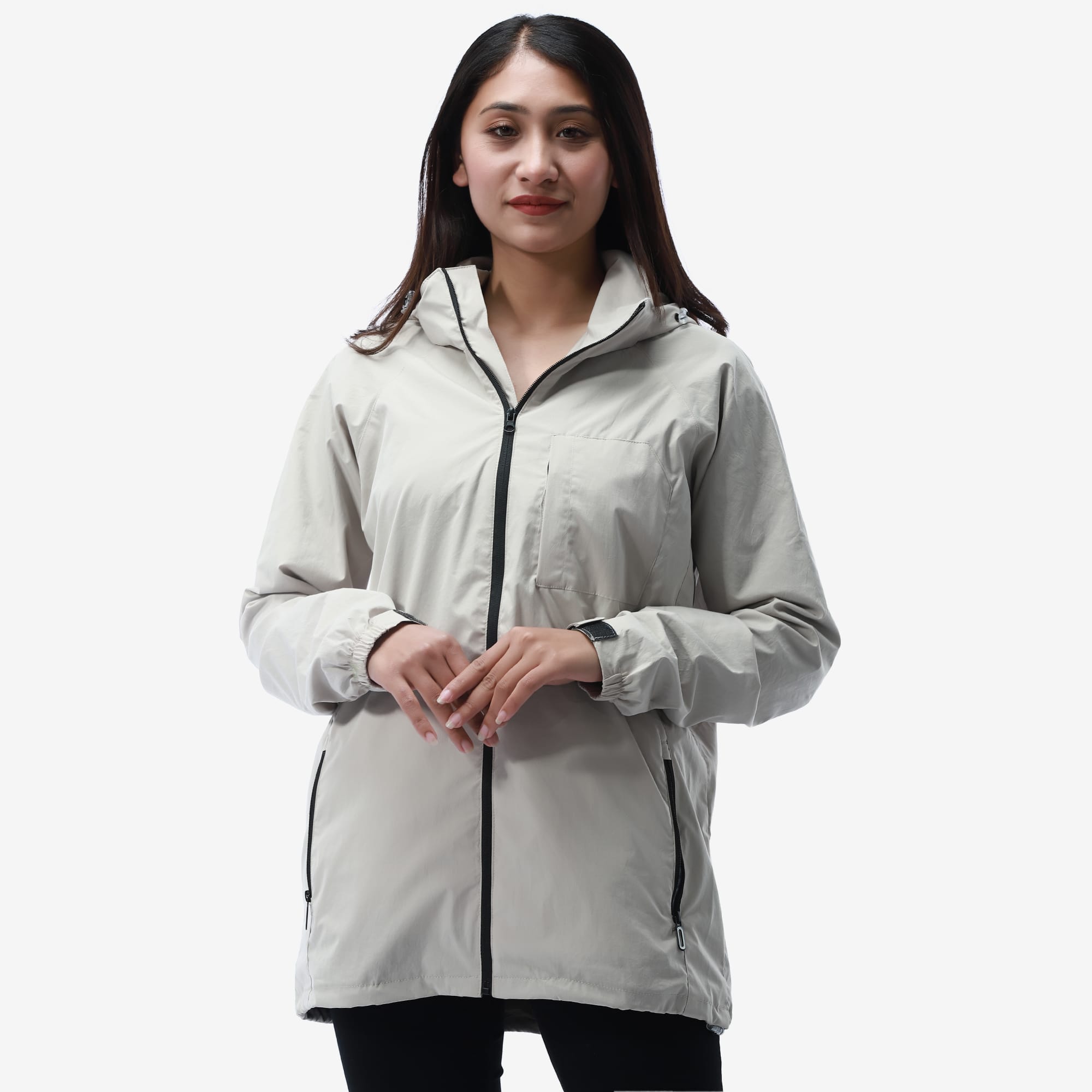 Summer Double Layered Windproof Jacket For Women. - Fashion | Jackets For Women | Women's Wear | Windproof Jackets | - image 4