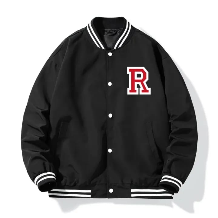 Baseball Windproof And Dustproof Double Layer Jacket For Men - Black | Fashion Baseball Double Layer Jacket For Men - image 1