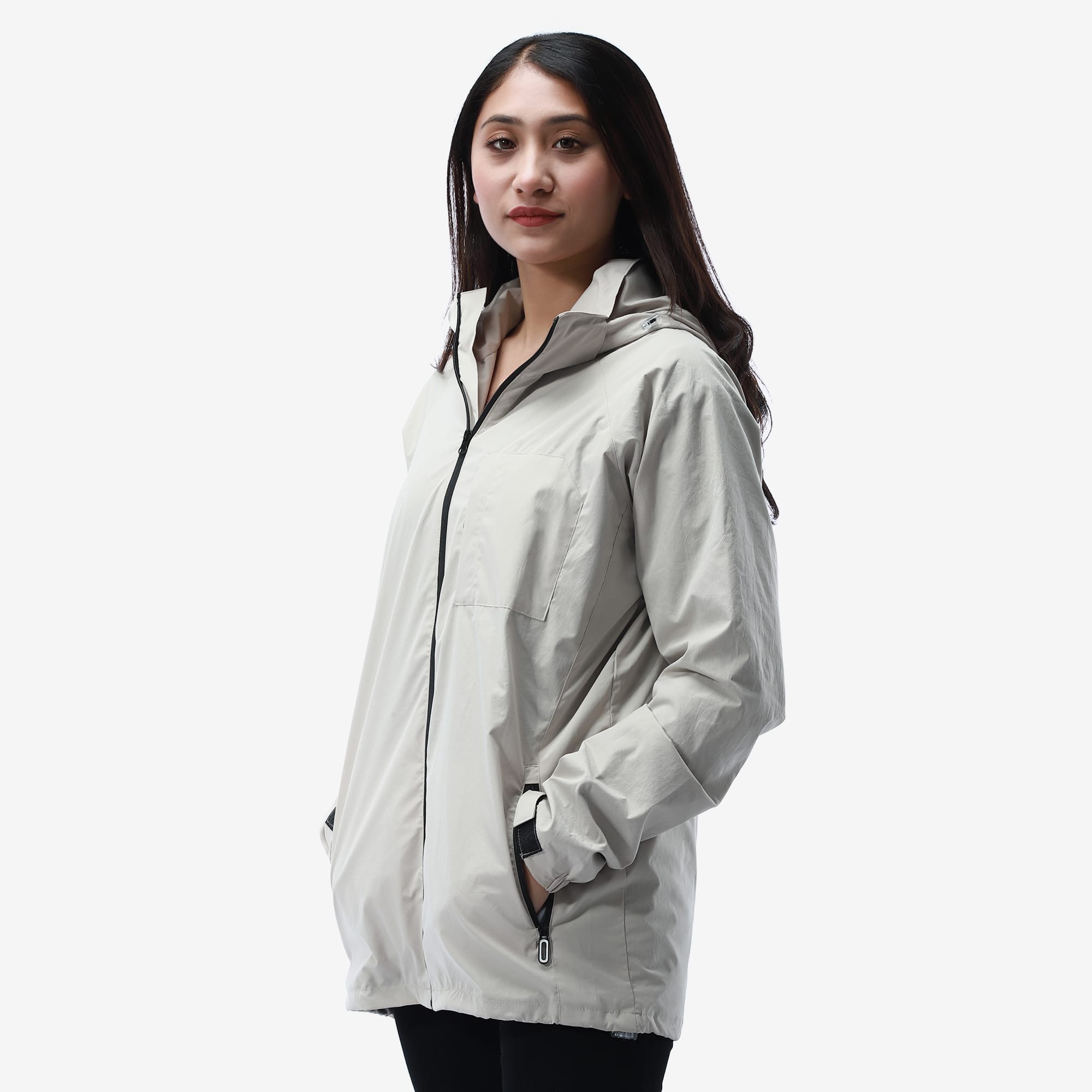 Summer Double Layered Windproof Jacket For Women. - Fashion | Jackets For Women | Women's Wear | Windproof Jackets | - image 2