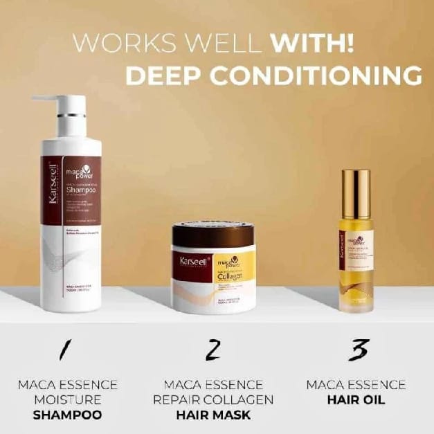 Karseell Set(Hair Mask, Shampoo, Serum)