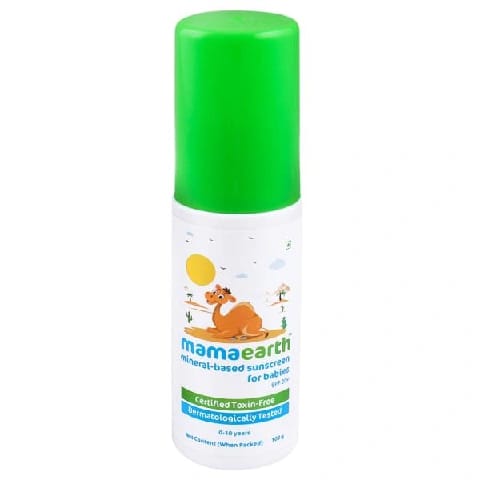 Mamaearth Mineral Based Sunscreen For Babies SPF20+ 100g - image 3