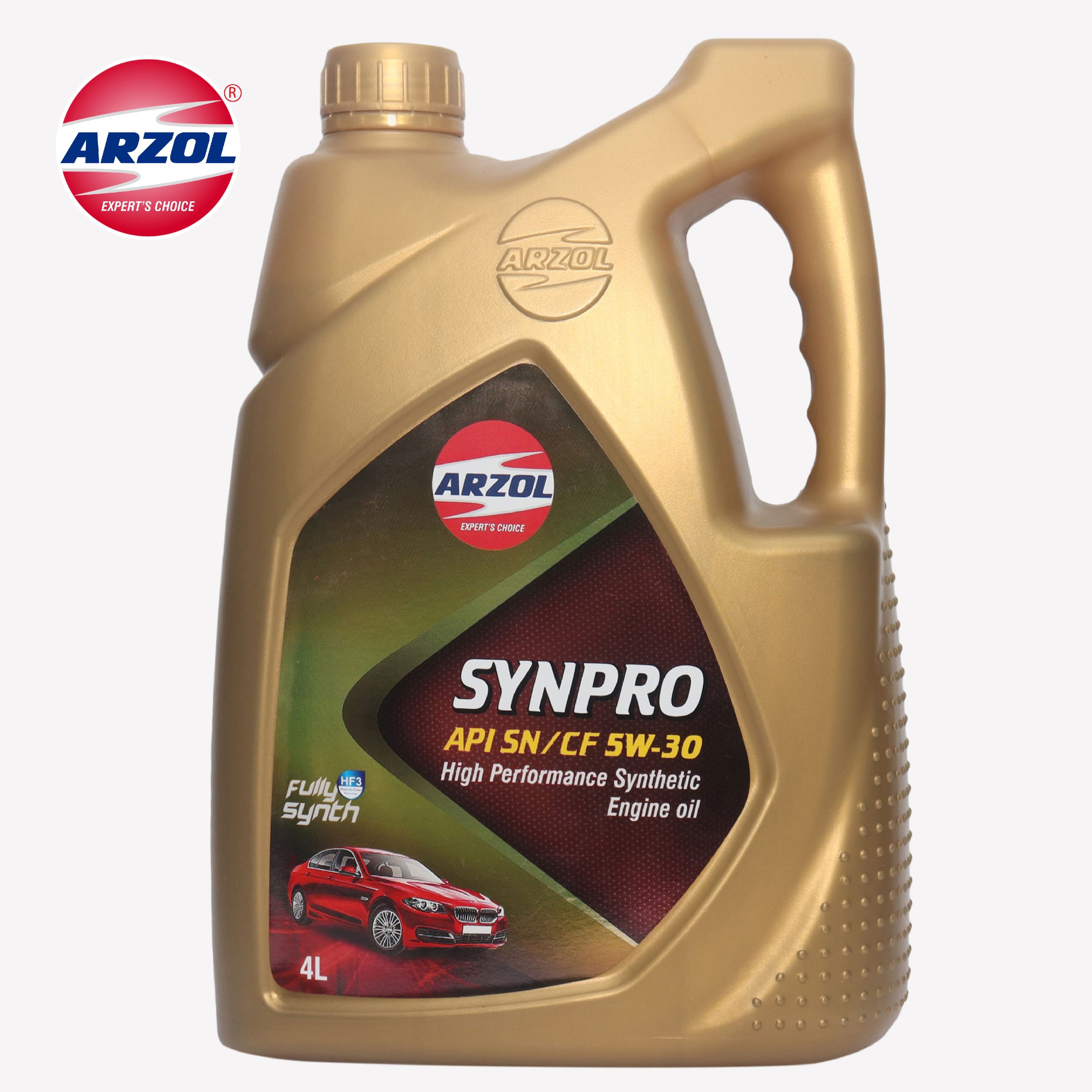 Lubricant Arzol Synpro 5W30 (Api Sn,Cf) -4L - - image 1