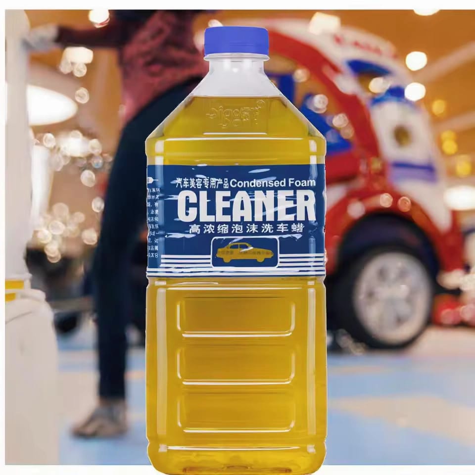 Foaming Car Wash Shampoo - 2L Biaobang 1:200 Condensed Foam Cleaner High Concentrated Car Wash Wax For Stain Removal & Protective Gloss Waterproof, Dustproof & Sunproof - - image 4